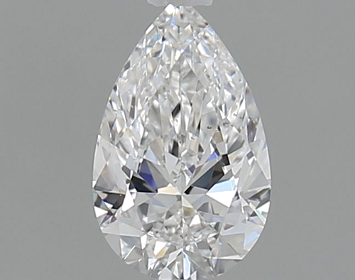 0.6 carat D-SI1 Natūralus Pear Deimantas (1)
