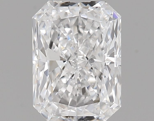 0.5 carat D-VVS2 Natūralus Radiant Deimantas (1)