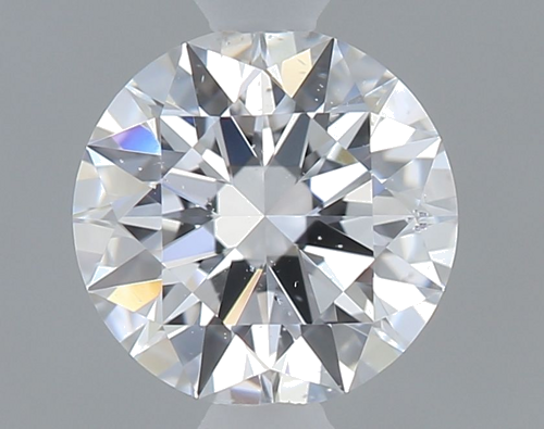 0.56 carat D-SI2 Excellent cut Natūralus Round Deimantas (1)