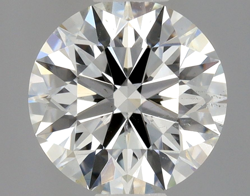 0.5 carat I-SI1 Excellent cut Natūralus Round Deimantas (1)