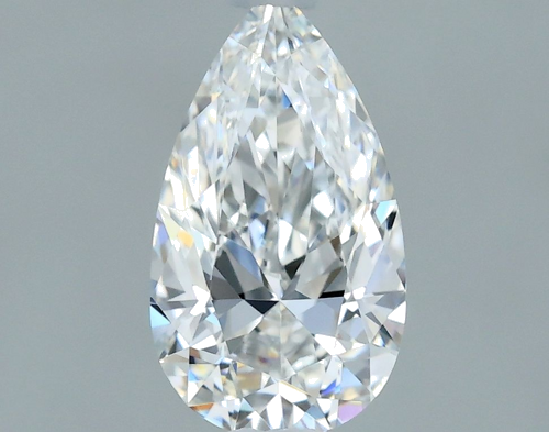 0.41 carat E-VVS1 Natūralus Pear Deimantas (1)