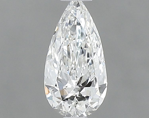 0.3 carat F-VS1 Natūralus Pear Deimantas (1)