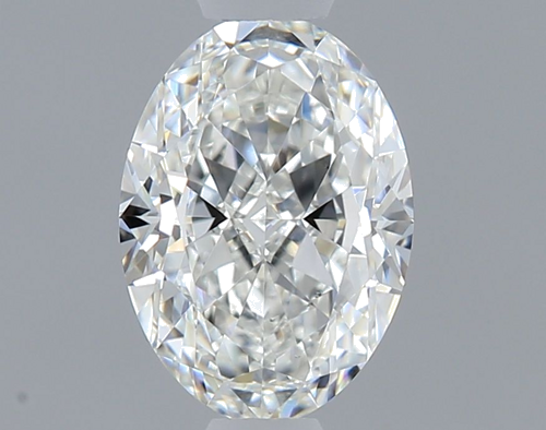 0.6 carat G-VS2 Natūralus Oval Deimantas (1)
