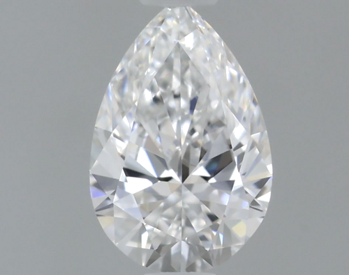 0.3 carat D-VS1 Natūralus Pear Deimantas (1)