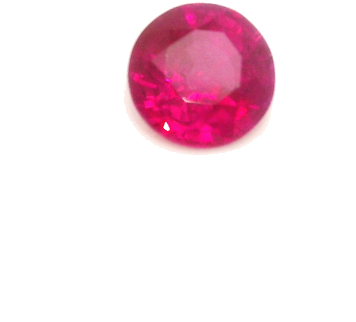 0.51 carat RED Round Rubinas (1)