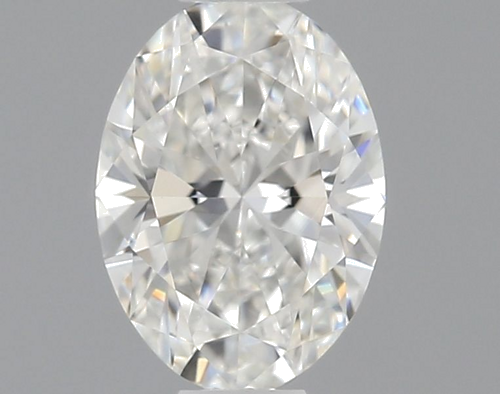 0.38 carat F-VVS2 Natūralus Oval Deimantas (1)