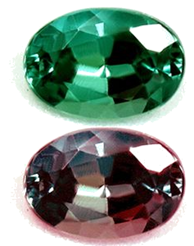 0.16 carat GREEN Oval Alexandrite (1)