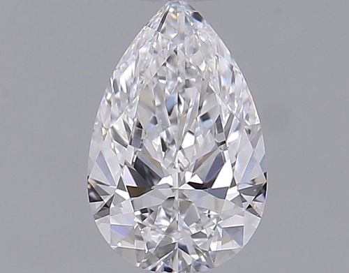 0.51 carat D-VS1 Natūralus Pear Deimantas (1)