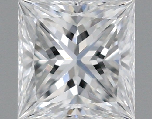 0.3 carat F-VVS2 Natūralus Princess Deimantas (1)