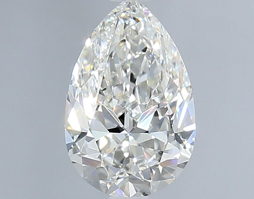 1.0 carat G-VS1 Natūralus Pear Deimantas (1)