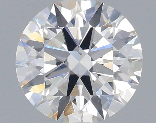 0.43 carat I-SI1 Excellent cut Natūralus Round Deimantas (1)