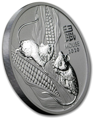 2 oz Year of the Mouse 2020 (Lunar III) Australia silver coin (2)