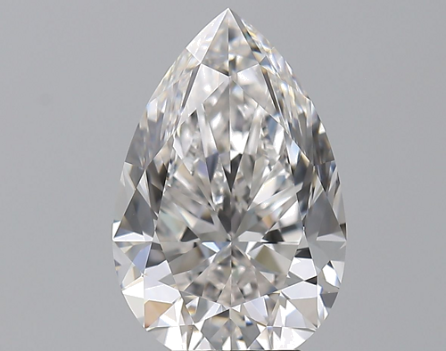 5.01 carat G-IF Natūralus Pear Deimantas (1)