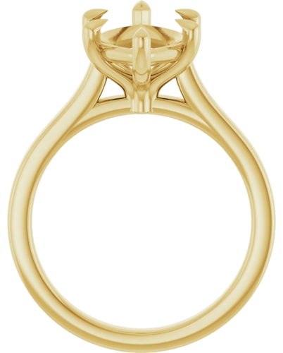 Sužadėtuvių Žiedas „Claw-Prong“ 14k yellow gold Marquise 16mm x 8mm (2)