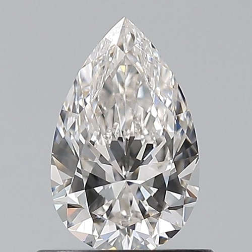 0.7 carat H-VS1 Natūralus Pear Deimantas (1)