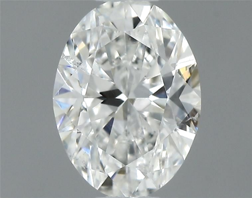 0.33 carat F-SI1 Natūralus Oval Deimantas (1)