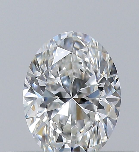 0.31 carat F-VVS2 Natūralus Oval Deimantas (1)