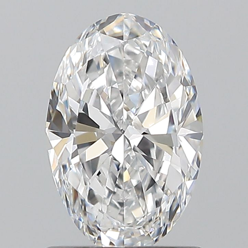1.0 carat D-SI1 Natūralus Oval Deimantas (1)