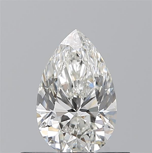 0.5 carat H-VS1 Natūralus Pear Deimantas (1)