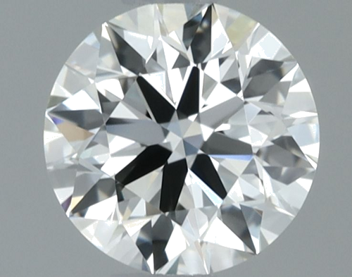 0.57 carat K-VVS1 Excellent cut Natūralus Round Deimantas (1)