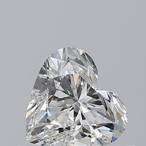 0.5 carat F-VS2 Natūralus Heart Deimantas (1)