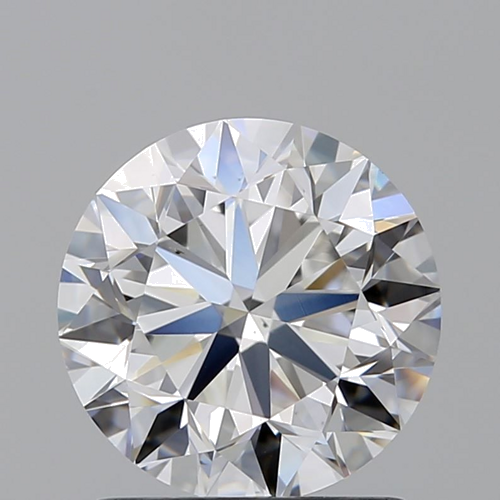 1.53 carat E-VS2 Very Good cut Natūralus Round Deimantas (1)