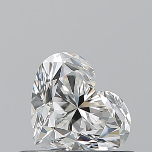 0.52 carat I-VVS1 Natūralus Heart Deimantas (1)