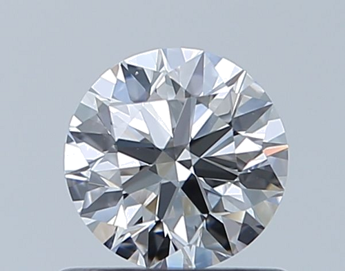 0.63 carat D-VVS1 Excellent cut Natūralus Round Deimantas (1)