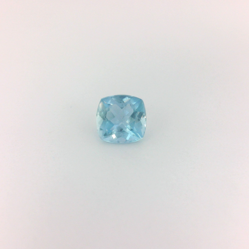 0.51 carat BLUE Cushion Aquamarine (1)