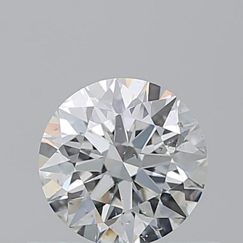 0.5 carat F-SI2 Excellent cut Natūralus Round Deimantas (1)