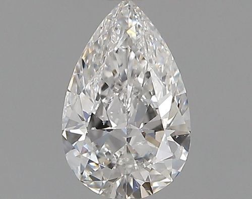 0.5 carat E-SI1 Natūralus Pear Deimantas (1)