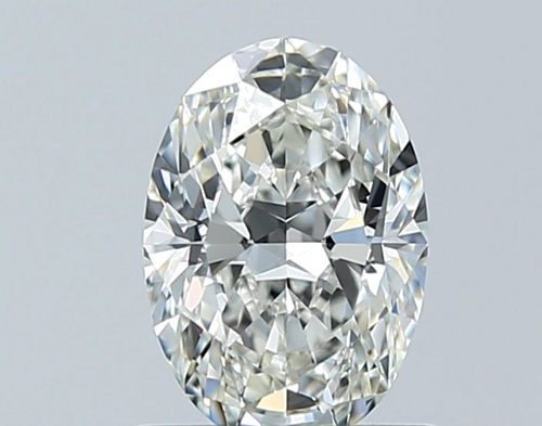 0.9 carat I-VVS1 Natūralus Oval Deimantas (1)