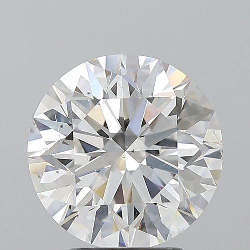 3.01 carat F-SI1 Excellent cut Natūralus Round Deimantas (1)