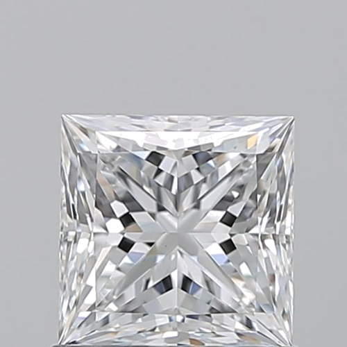 1.01 carat E-VS1 Natūralus Princess Deimantas (1)