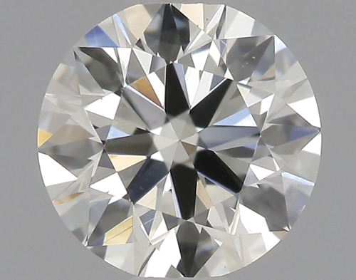 0.5 carat K-VVS2 Excellent cut Natūralus Round Deimantas (1)