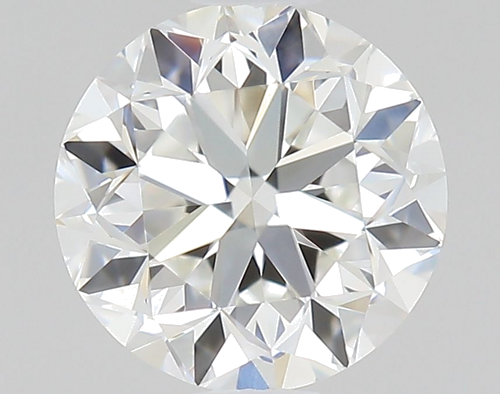 0.5 carat H-VVS1 GD cut Natūralus Round Deimantas (1)