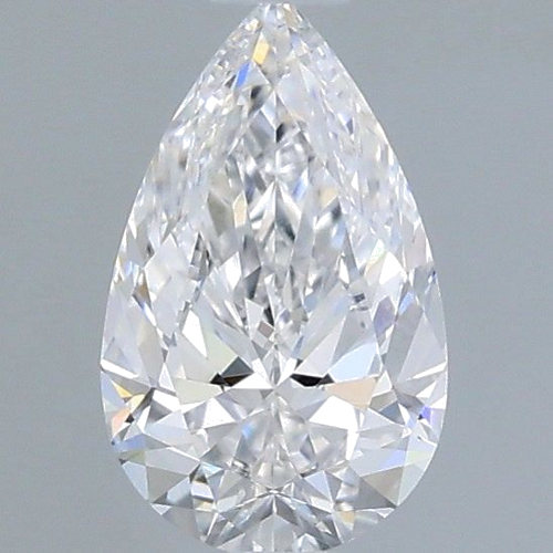 0.62 carat E-SI2 Natūralus Pear Deimantas (1)