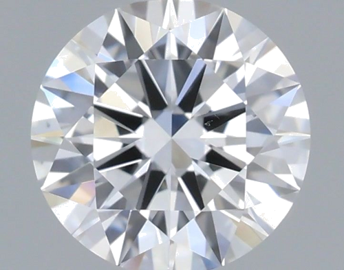 0.53 carat E-VS2 Excellent cut Natūralus Round Deimantas (1)