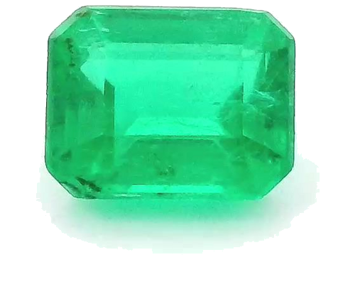 0.35 carat GREEN STEP cut Octagonal Smaragdas (1)