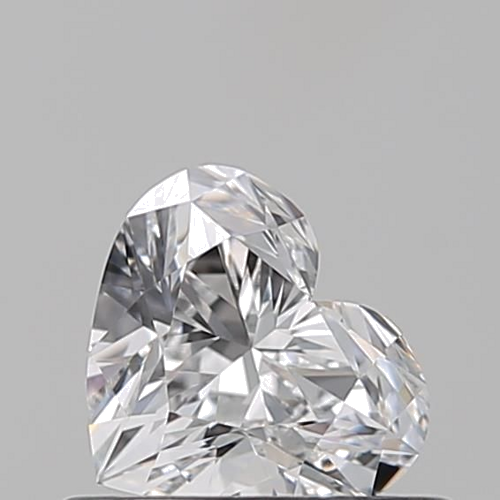 0.5 carat D-VVS1 Natūralus Heart Deimantas (1)