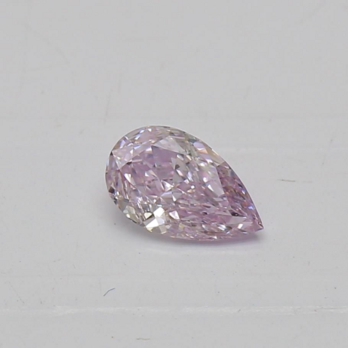 0.2 carat Fancy Pinkish Purple-VS2 Natūralus Pear Deimantas (1)