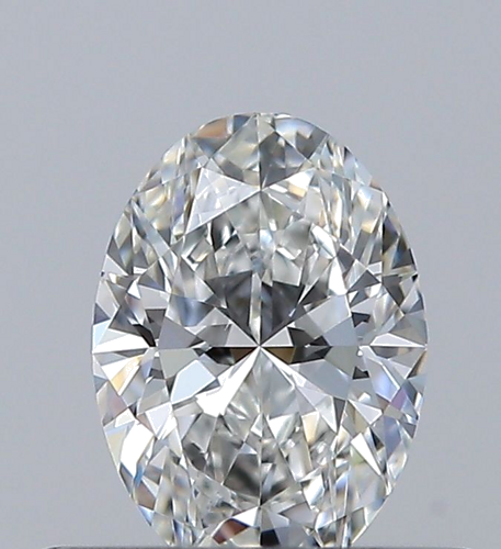 0.4 carat F-VS1 Natūralus Oval Deimantas (1)