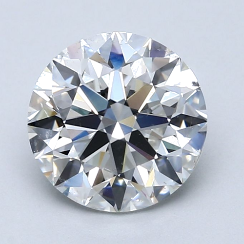 2.53 carat F-SI2 Excellent cut Natūralus Round Deimantas (1)