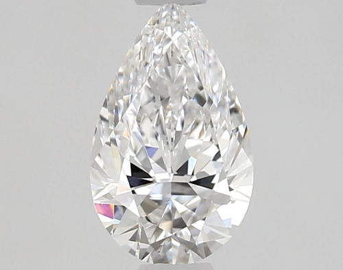 0.52 carat D-VS1 Natūralus Pear Deimantas (1)
