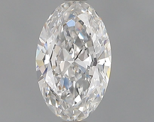 0.5 carat E-VS1 Natūralus Oval Deimantas (1)