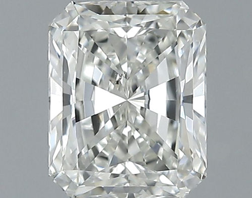 1.57 carat H-SI1 Natūralus Radiant Deimantas (1)