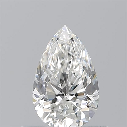 0.57 carat G-SI1 Natūralus Pear Deimantas (1)