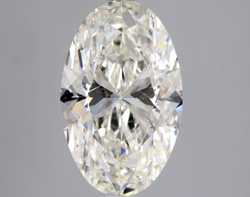 3.5 carat I-SI2 Natūralus Oval Deimantas (1)