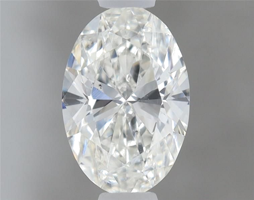 0.64 carat H-SI1 Natūralus Oval Deimantas (1)
