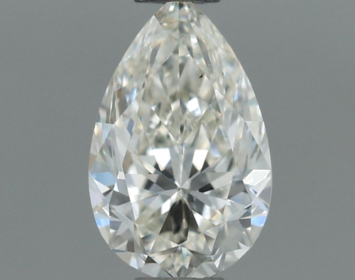 0.5 carat J-VS2 Natūralus Pear Deimantas (1)